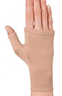 Компрессионная перчатка mediven harmony бесшовная с открытыми пальцами 1 и 2 класс, круговая вязка